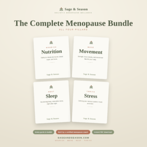The Complete Holistic Menopause Bundle (Incl Nutrition, Movement, Sleep & Stress)
